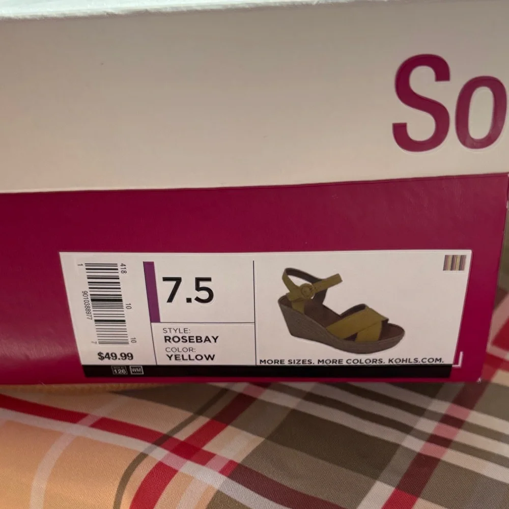 SO Bright Yellow Espadrille Sandals - Picture 8 of 8